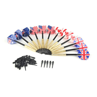 12Pcs Professional Soft Flying Darts