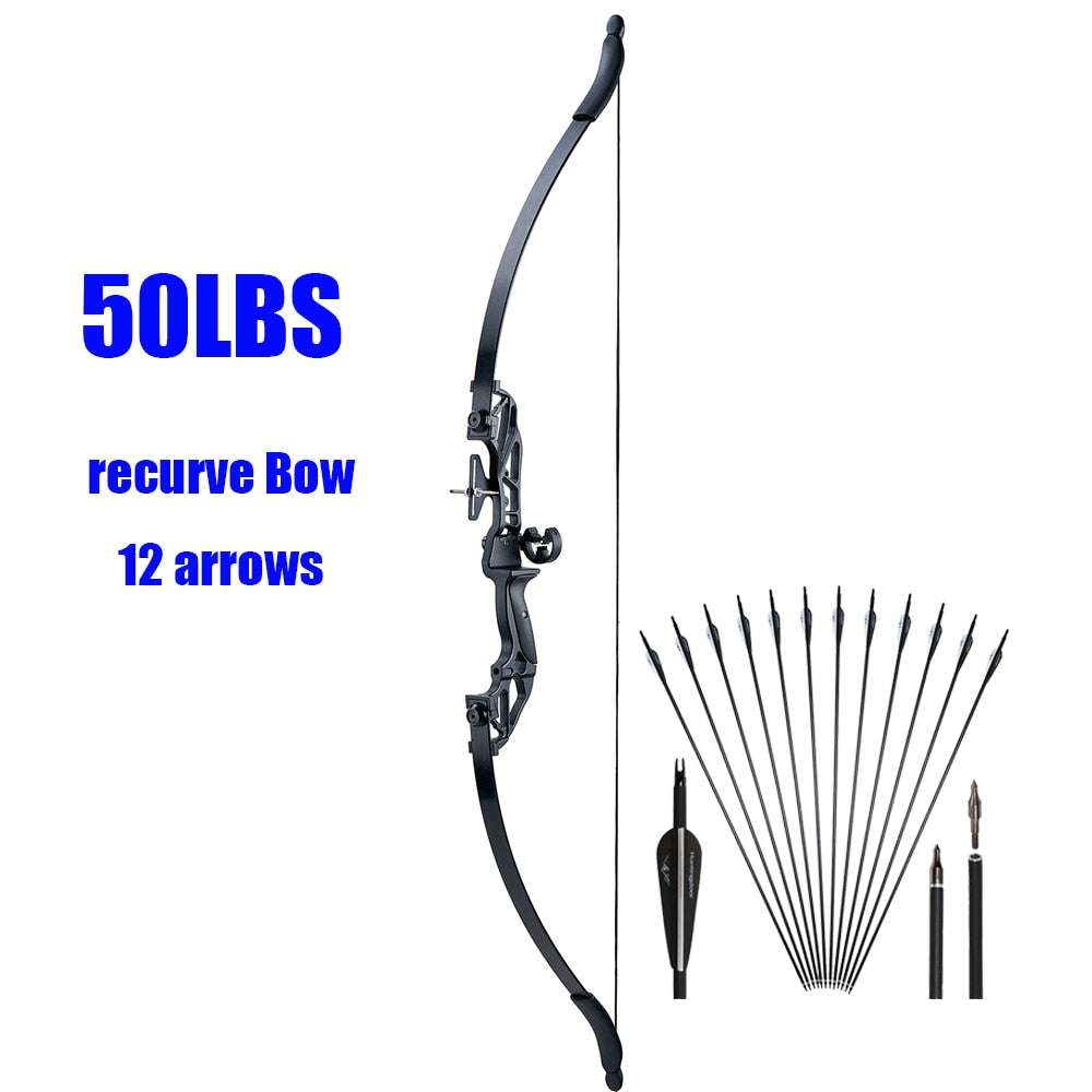 Takedown Recurve Bow & Arrow Set