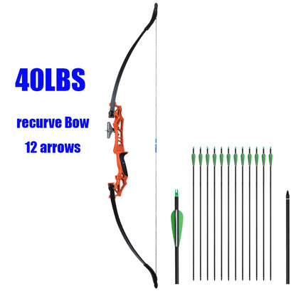 Takedown Recurve Bow & Arrow Set