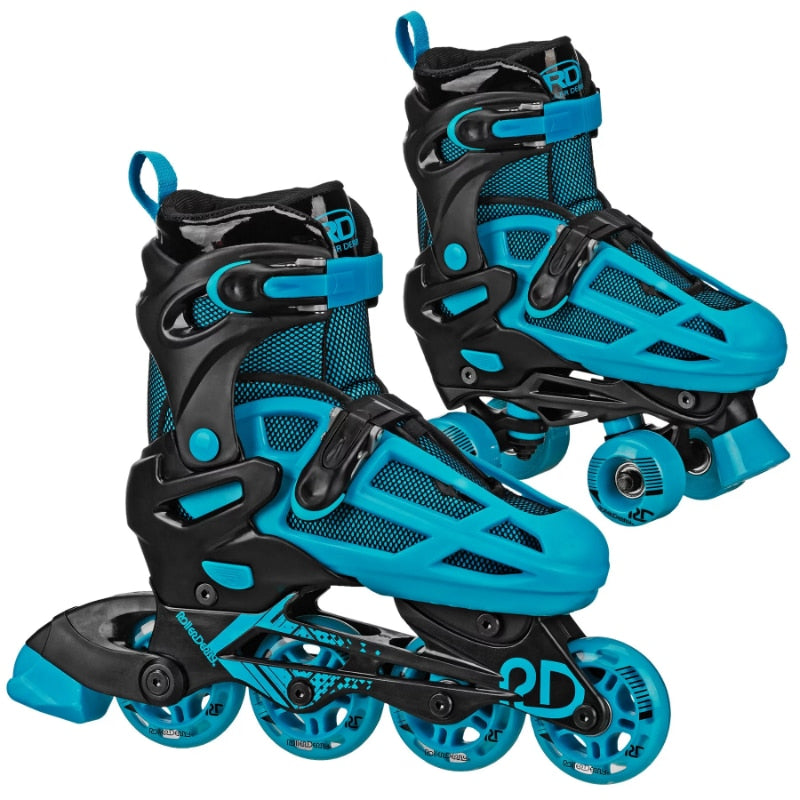 Roller Derby Boys 2-in-1 Roller/Inline Skates