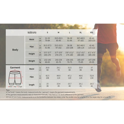 ARSUXEO Men Running Shorts